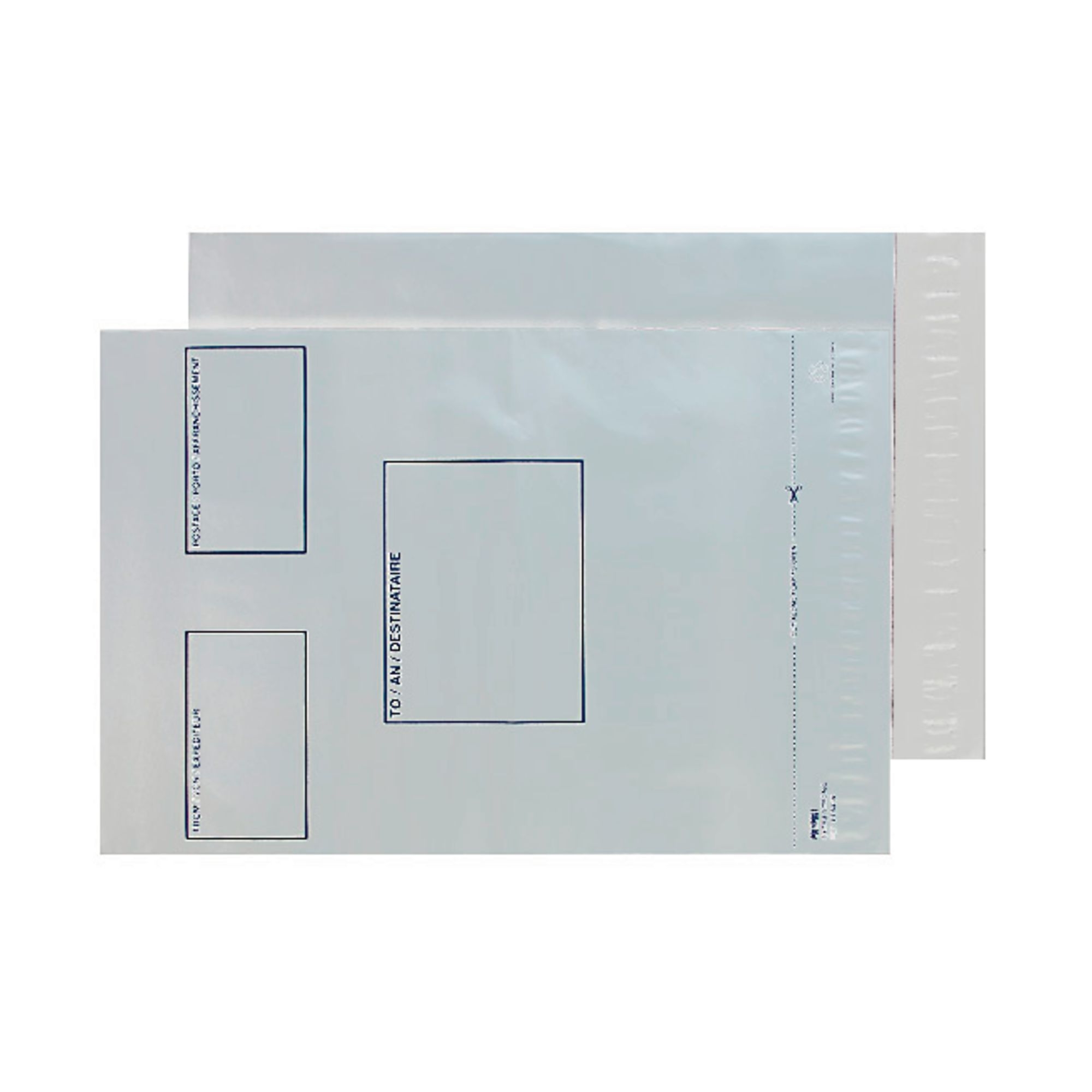 DX White Secure Peel and Seal Envelopes - Pack of 5